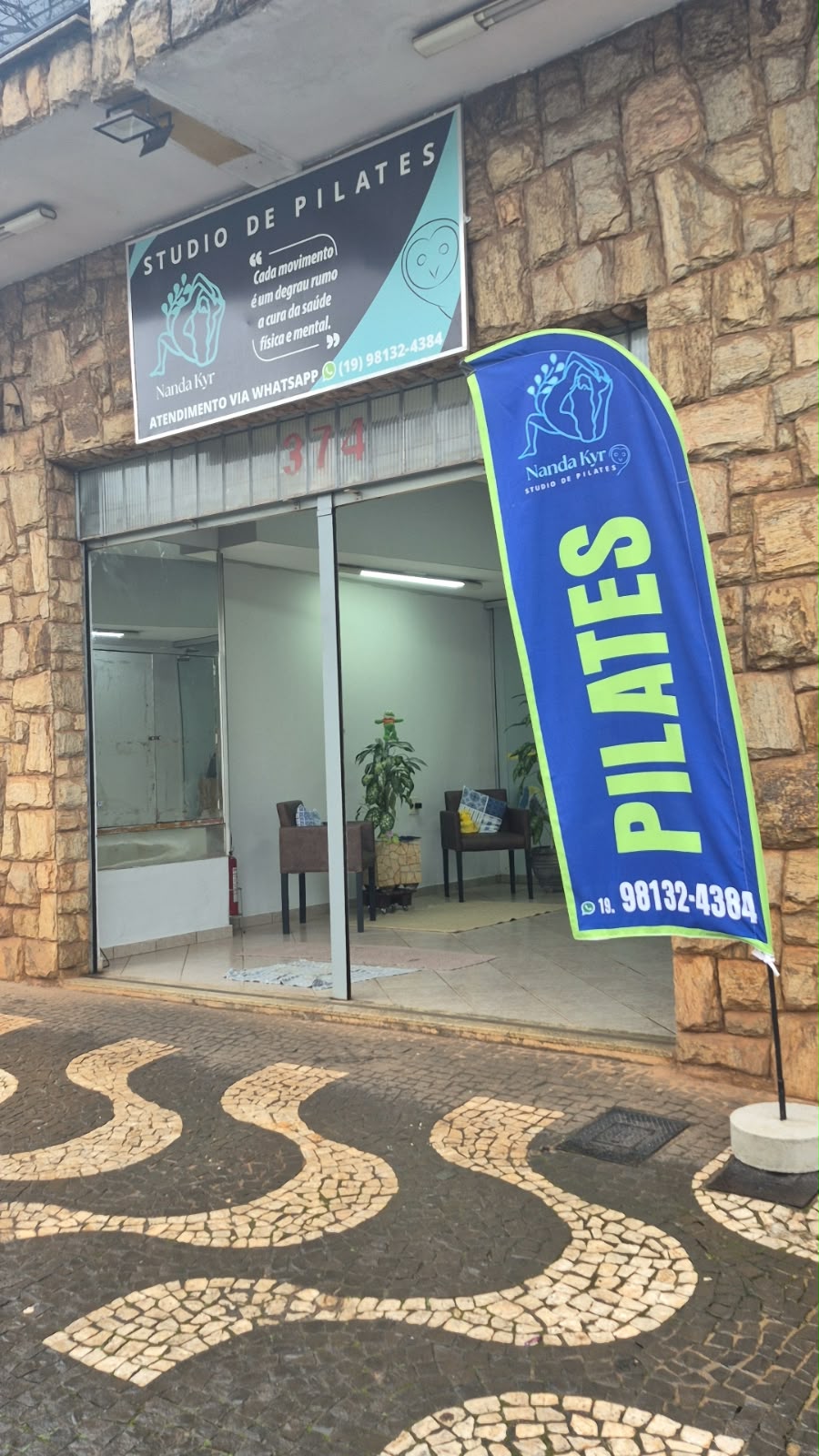 Fachada do Studio de Pilates Nanda Kyr